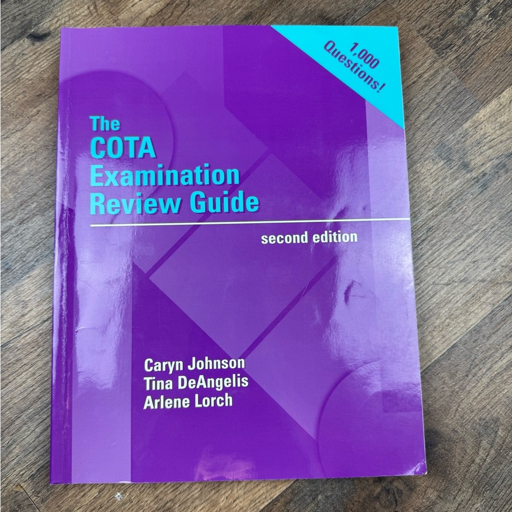 COTA Examination Review Guide Second Edition (Purple book) Used